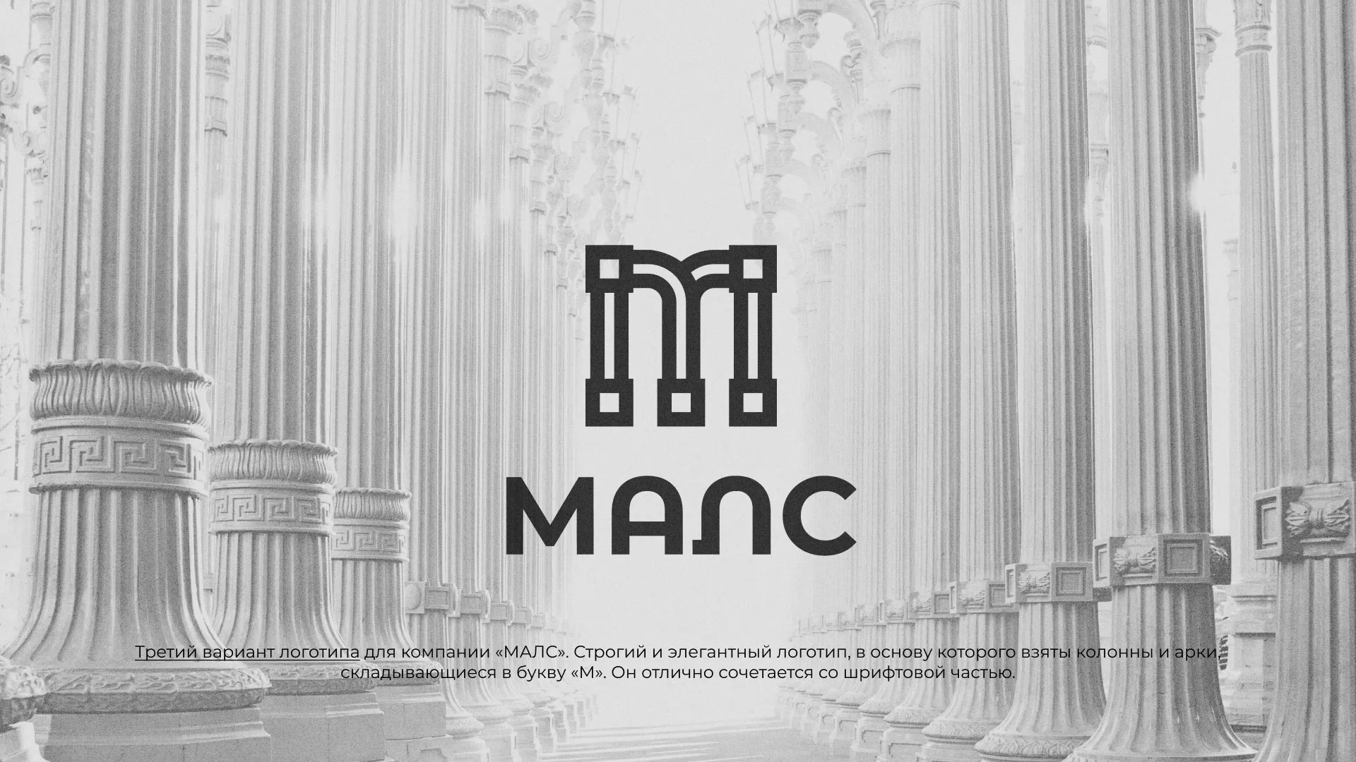 Разработка логотипа компании «МАЛС» в Киселёвске
