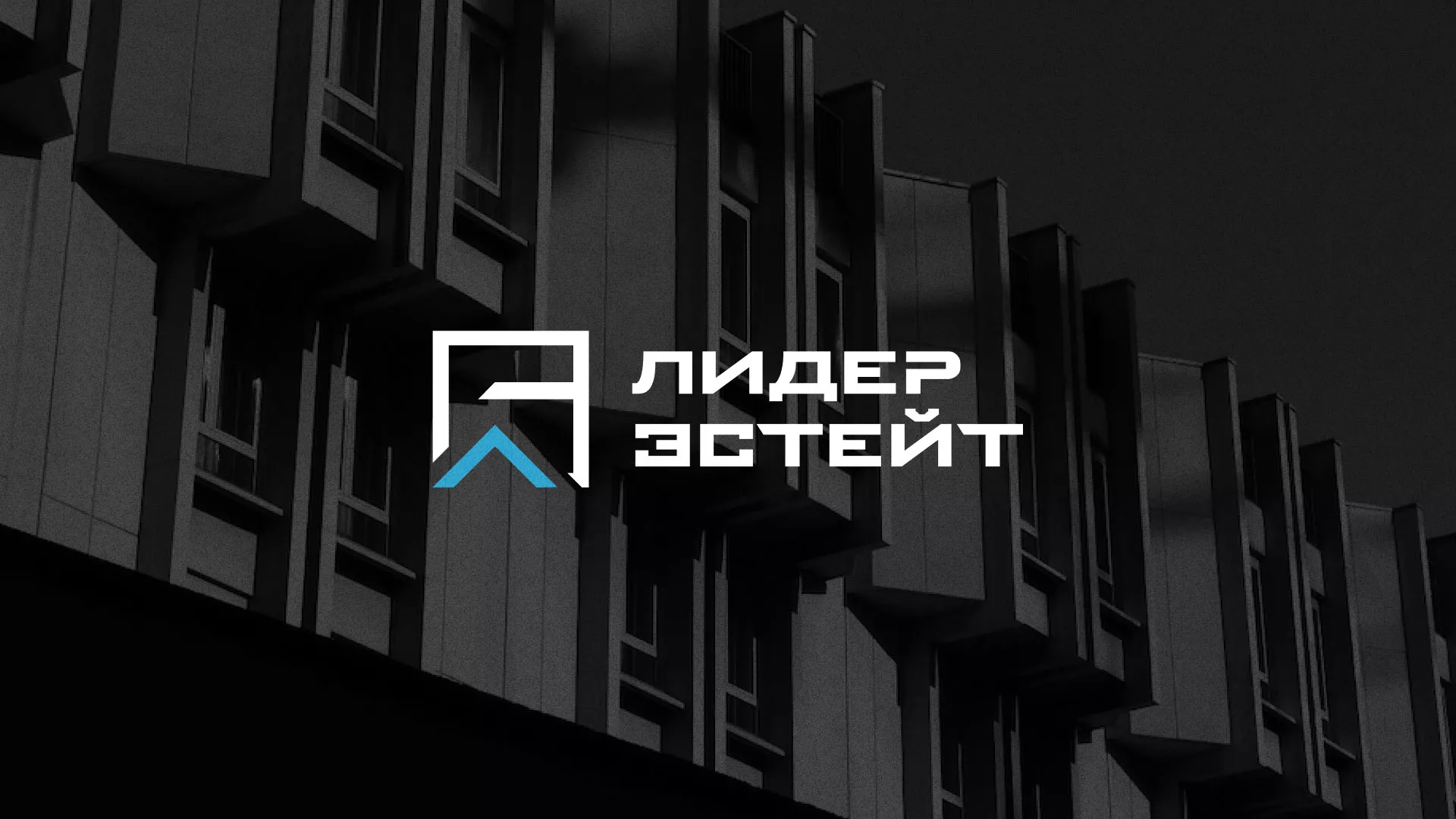 Разработка логотипа агентства недвижимости «Лидер Эстейт» в Киселёвске