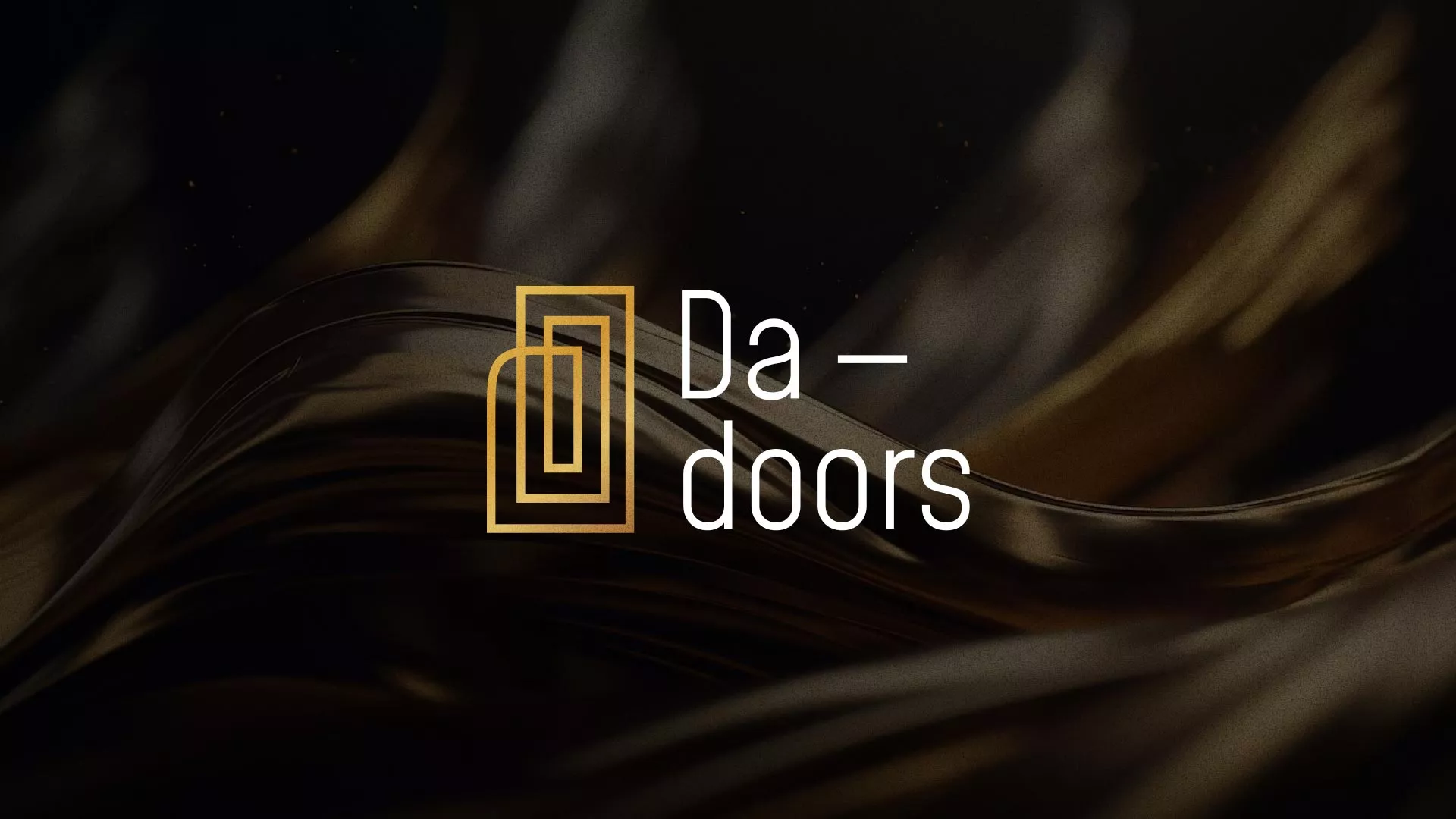 Разработка логотипа для компании «DA-DOORS» в Киселёвске